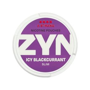 ZYN POUCHES SLIM 12MG - ICY BLACKCURRANT - Image 1