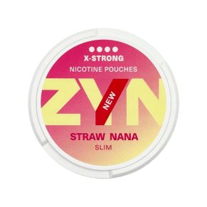 ZYN POUCHES SLIM 12MG - STRAW NANA - Image 1