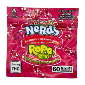 nerd rope 600mg thc edibles weed indica sativa hybrid delivery