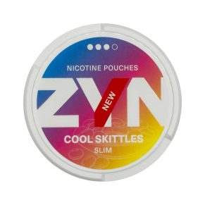 cool skittles zyn pouches slim 9mg nicotine delivery